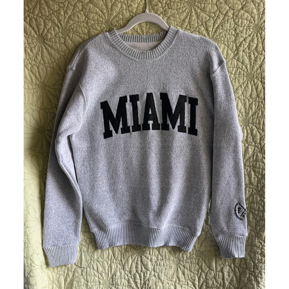 Miami Crewneck Sweater - New York Popular - Cozy Florida